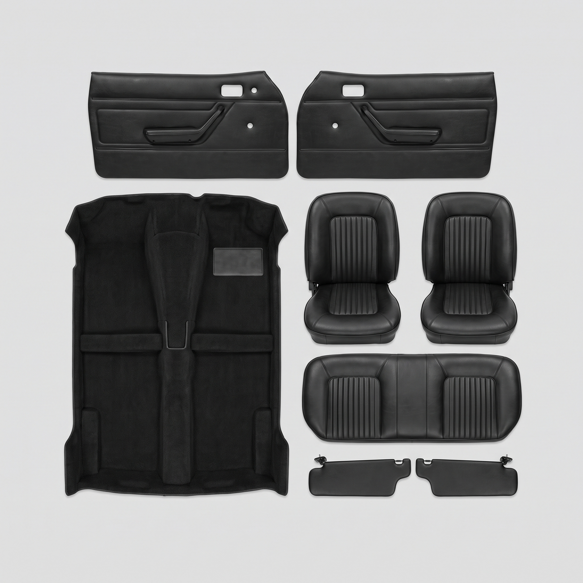Abingdon Trim complete interior trim kit for Ford Capri 1969 to 1986