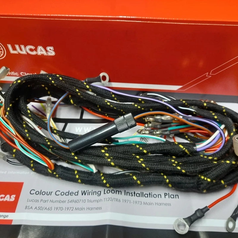 Ampfield Electrics Main Wiring Loom for Triumph TR6 1968 to 1976