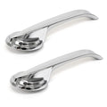 Bexley Chrome Door Handle Pair Chrome for Mini 1959 to 2000