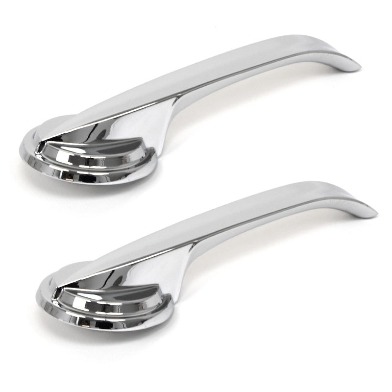 Bexley Chrome Door Handle Pair Chrome for Mini 1959 to 2000