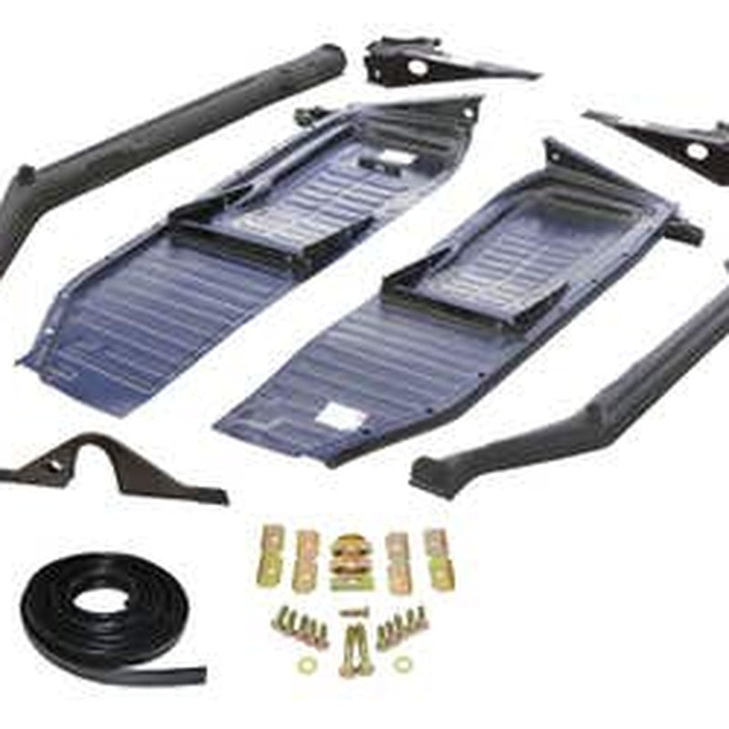 Coventry Forge Heater Channel and Floor Pan Set for Volkswagen Beetle 1950 to 1979