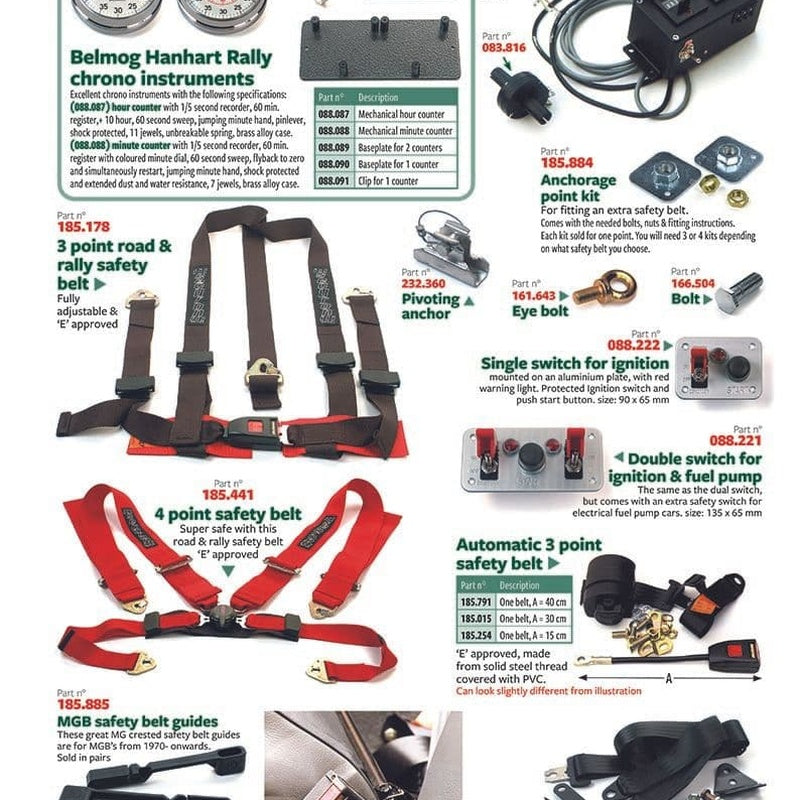 Heritage Service Fan Belt for MGB 1962 to 1980